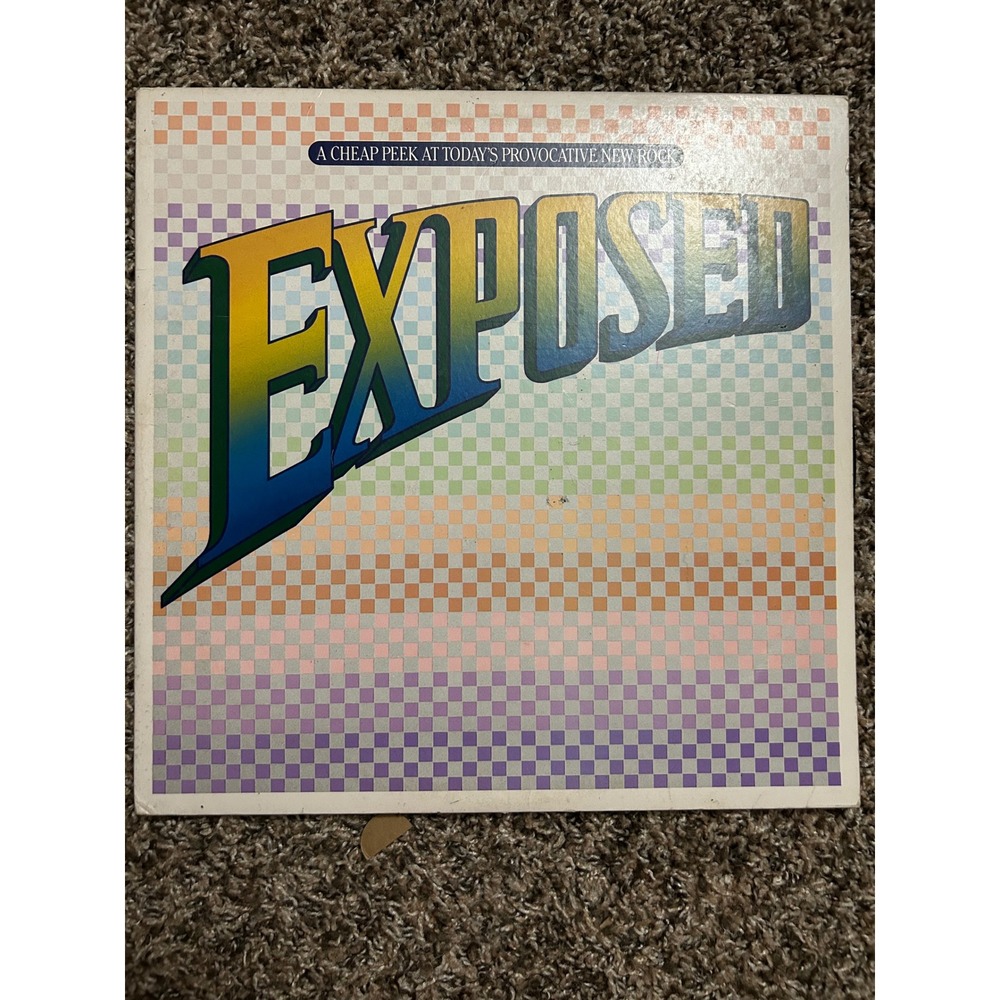 Exposed Provocative New Rock 1981 2-LP Vinyl Judas Priest Adam Ants X2 37124